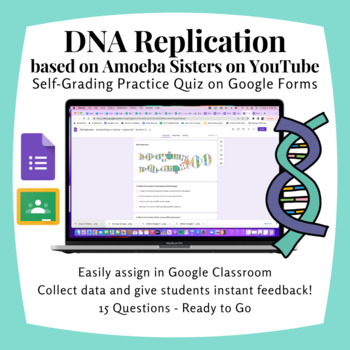 DNA Replication Players Magnet for Sale by amoebasisters