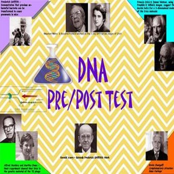 Preview of DNA Science Biology Life Science Quiz Special Needs Education ESL