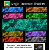 DNA Science Headers for GOOGLE CLASSROOM