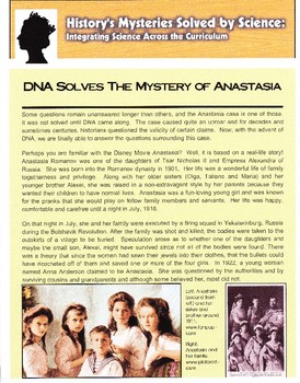 Preview of DNA Solves the Mystery of Anastasia