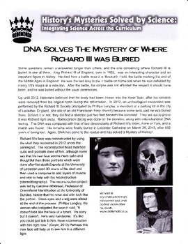 Preview of DNA Solves the Mystery of Where Richard III Was Buried