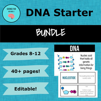 Preview of DNA Introduction Starter Bundle