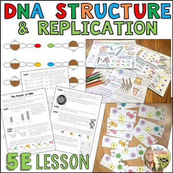 Preview of DNA Structure and Replication 5E Lesson