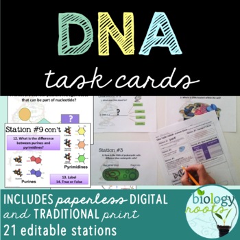 Preview of DNA Task Cards