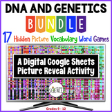 DNA RNA Genetics - 17 Digital Hidden Picture Games