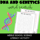 DNA and Genetics Word Search