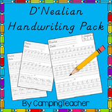 D'Nealian Writing Pack Handwriting Practice Language Arts 