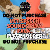 DO NOT PURCHASE: FUTURE PLAY-BASED SPEECH SOUND UNITS
