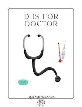 Preview of DOCTOR LEARNING PACK, PRETEND PLAY DOCTOR PACK
