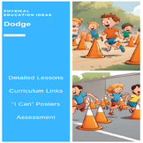 P.E. Dodge Units, Lessons, Assessments, Posters & Student 