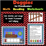 DOG THEME: Math, Language Arts, Letter "D" & Word Recognit