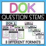 DOK Depth of Knowledge Question Stems