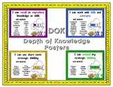 DOK - Depth of Knowledge Thinking Posters
