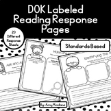 20 DOK Labeled Response Sheets