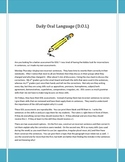 DOL (Daily Oral Language) Assessments