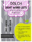 DOLCH Sight Word Booklet