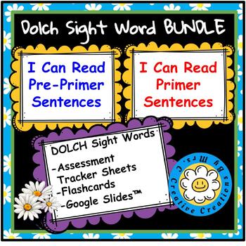 Preview of DOLCH Sight Word Bundle