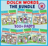 DOLCH WORDS SENTENCE POSTERS BUNDLE