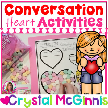 Preview of DOLLAR DEAL 10 Valentine's Day Conversation Hearts Math Activities Candy Hearts