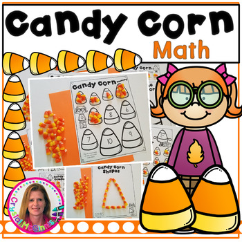 Preview of Candy Corn Fall Math Activities | Halloween Math Activities | Kindergarten Math