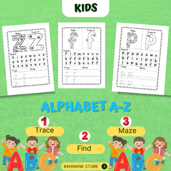 Preview of DOLLAR DEAL Alphabet Hunt! Alphabet Recognition Activity for All 26 Letters.