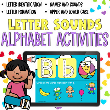 Alphabet and Letter Sounds Phonemic Awareness by Learning for the Littles