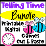 DOLLAR DEAL BUNDLE: Telling Time Games & Activities: Print