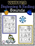 DOLLAR DEAL: Beginning and Ending Sounds | Winter Theme Ph