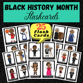 DOLLAR DEAL ! Black History Month Flash Cards | 25 Heroes 