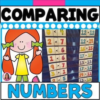 Preview of DOLLAR DEAL! Comparing Numbers Pocket Chart Math Center