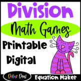DOLLAR DEAL: Division Facts Math Games for Fact Fluency: P