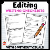 DOLLAR DEAL! Editing Writing Checklist - Visuals, CUPS For