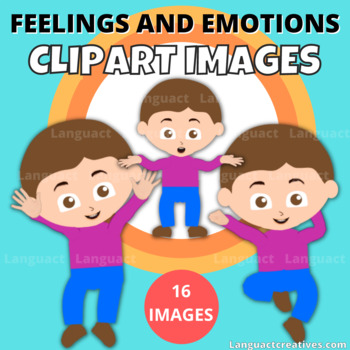 Preview of DOLLAR DEAL! Feelings and emotions | CLIP ART | COMMERCIAL USE