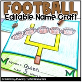 Football Name Craft, Super Bowl Craft 