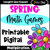 DOLLAR DEAL: Fun Spring Math Games for Multiplication Fact