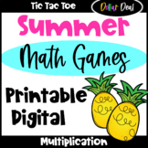 DOLLAR DEAL: Fun Summer Multiplication Games: End of Year 