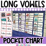 DOLLAR DEAL | Long Vowel CVC-E Words Pocket Chart with CVC