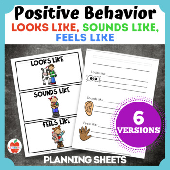 Looks like, sounds like, feels like chart for classroom environment :)   Middle school classroom management, Positive classroom environment,  Teaching classroom