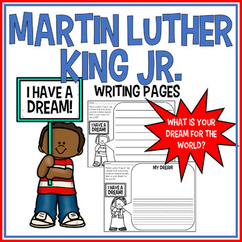 DOLLAR DEAL | MLK Writing Activity | I Have a Dream by Courtney's ...