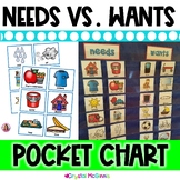 DOLLAR DEAL! Needs vs. Wants Pocket Chart Sort