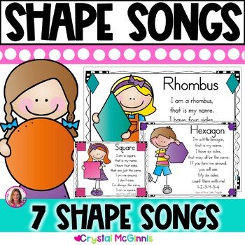 Meet the shapes song.pdf  Shape songs, School songs, Preschool songs