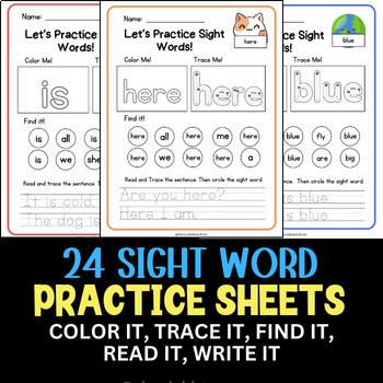 Preview of DOLLAR DEAL! Sight Word Mastery Bundle