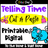 DOLLAR DEAL: Telling Time to the Hour & Half Hour Cut and 