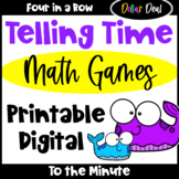 DOLLAR DEAL: Telling Time to the Minute Games: Printable &