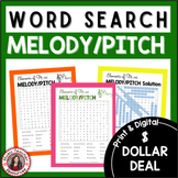 DOLLAR DEALS Music Word Search Puzzle - Elements of Music l MELODY/PITCH