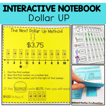 Preview of DOLLAR UP INTERACTIVE NOTEBOOK