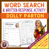 DOLLY PARTON  Music Word Search and Biography Research Act