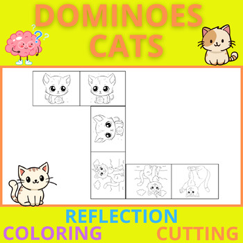 Preview of DOMINOES FOR KIDS - CATS #1