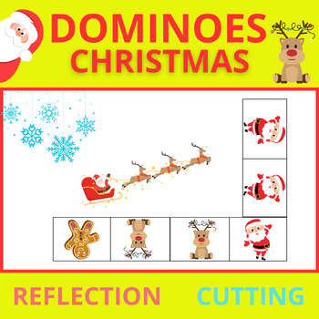 Preview of DOMINOES FOR KIDS - CHRISTMAS #1