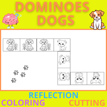 Preview of DOMINOES FOR KIDS - DOGS #1